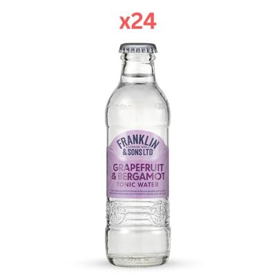 Franklin And Sons Pink Grapefruit & Bergamot Tonic 200Ml (Pack of 24)