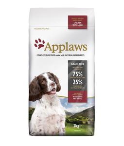 Applaws Chicken with Lamb Small & Medium Breed Adult Dry Dog Food 2Kg