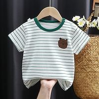 Children's Short Sleeved T-Shirt Made Of Pure Cotton For Girls, Summer Clothing For Babies, Summer Clothing For Children Lightinthebox