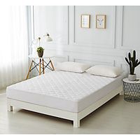 Amazon direct waterproof simple fitted sheet with cotton mattress cover Hotel wired quilted fabric waterproof bedspread miniinthebox - thumbnail