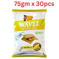 Chickboy Wavez Multigrain-Sweetcorn  Flvr 75G Pack Of 30 (UAE Delivery Only)