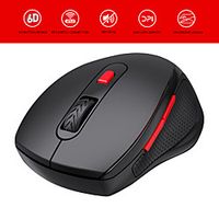 LITBest T67 Wireless Bluetooth Gaming Mouse / Ergonomic Mouse Multi-colors Backlit 1600 dpi 3 Adjustable DPI Levels 7 pcs Keys miniinthebox - thumbnail