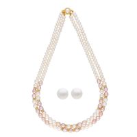 Sri Jagdamba Pearls Daze 2 Line Pearl Set - JPJUL-20-92