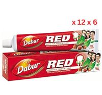 Dabur Red Toothpaste - 100g x 12 x 6