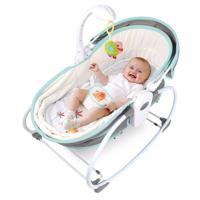 Teknum 6 - In - 1 Cozy Rocker Bassinet With Wheels Awning & Mosquito Net - Green TK_5in1RK_GR