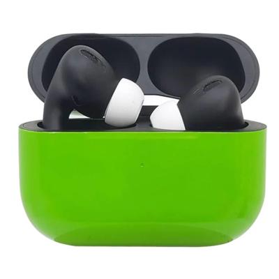 Customized Apple AirPods Pro 3 Lime green & Black Combo