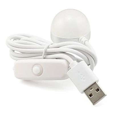 LED Ceiling Light LED Wall Mounted with USB Cable for Student dormitory Bedside to Reading2 Colors 3000K Warm White6000K White  Night Lights (1Pc) Lightinthebox