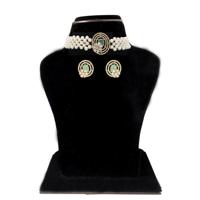 Haarshini Pearl Choker Necklace - JPAPL-23-10