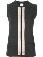 Chanel Pre-Owned 2002 Chanel sleeveless tops - Grey - thumbnail