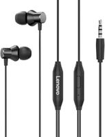 Lenovo HF130 Wired In-Ear Headset Earphone, Black - HF130-Blk