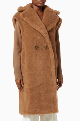 Alce Teddy Gilet in Wool Alce Teddy Gilet in Wool