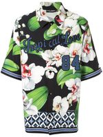 Dolce & Gabbana floral print appliqued shirt - Multicolour - thumbnail