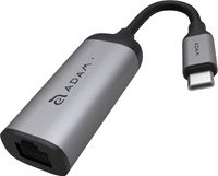 Adam Elements CASA E1 USB-C Ethernet Adapter, Grey - thumbnail