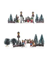 Kaemingk Decoris Figurines Polyresin Winter Scenery Indoor Assorted 1 Piece