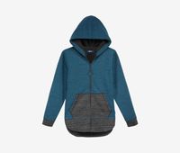 Kids Big Boys Full-Zip Hoodie  Navy - thumbnail