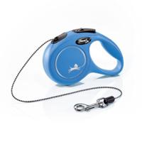 Flexi New Classic Cord Retractable Dog Leash Blue - XS