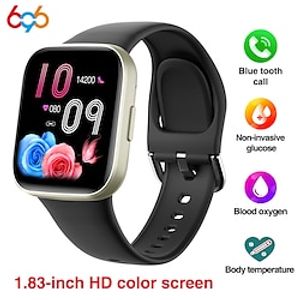 696 Y83 Smart Watch 1.83 inch Smart Band Fitness Bracelet Bluetooth Temperature Monitoring Pedometer Call Reminder Compatible with Android iOS Men Hands-Free Calls Message Reminder Custom Watch Face Lightinthebox
