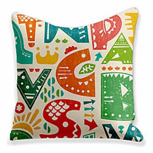 Double Side Cushion Cover 1PC Soft Decorative Square Throw Pillow Cover Cushion Case Pillowcase for Sofa Bedroom Superior Quality Machine Washable Lightinthebox