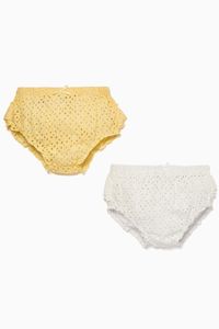 Broderie Anglaise Bloomers, Set of 2