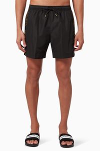 Medium Drawstring Swim Shorts in Recycled Polyester