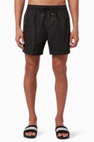 Medium Drawstring Swim Shorts in Recycled Polyester - thumbnail