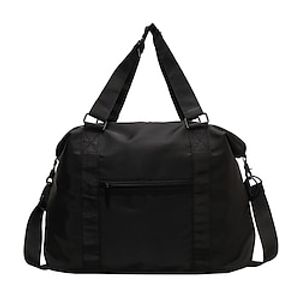 Women's Sports Bags Nylon Daily Zipper Large Capacity Lightweight Solid Color Black Lightinthebox