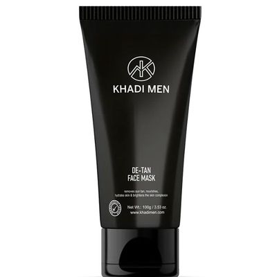 Khadi Men De Tan Mask 100g Khadi Men De Tan Mask 100g