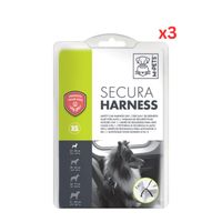 M-PETS Secura Safety Car Harness 2in1 Xs (Pack of 3)