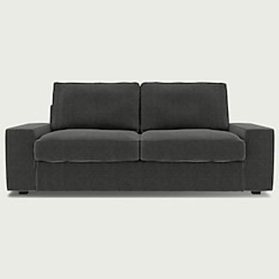 IKEA Ektorp 2 Seat Sofa Cover Cotton Twill Regular Fit With Piping Machine Washable Lightinthebox
