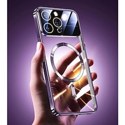 Luxury Magnetic Full Lens Protection Clear Case For IPhone 15 14 13 11 12 Pro Max Plus Soft Wireless Charge HD Cases Cover Lightinthebox