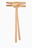 Double Strap Belt in French Calfskin Double Strap Belt in French Calfskin