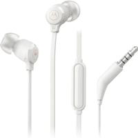 Motorola Earbuds 3-S Wired Earbuds with Microphone - Corded in-Ear Headphones- White