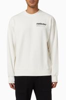 Workshop Logo Sweatshirt in Cotton Fleece - thumbnail
