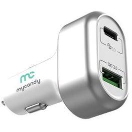 Mycandy Car Charger 63W PD, White