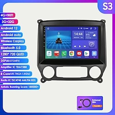 For Chevrolet Silverado GMC Sierra 2014-2018 Android 13 Car Dvd Radio Stereo Multimedia Player GPS Navigation Lightinthebox