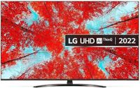 LG UHD 4K TV 50 Inch UQ9100 Series, Cinema Screen Design 4K Active HDR WebOS Smart AI Thinq, Black - 50UQ91006LC-AMAE - UAE Delivery Only