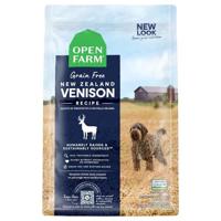 Open Farm Grain Free New Zealand Venison Dry Dog Food - 1.81KG