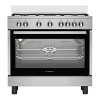 Ariston Gas Cooker 90 Cm, 5 Burners