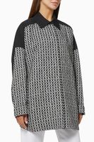 Pea Coat in Valentino Optical Bouclé - thumbnail