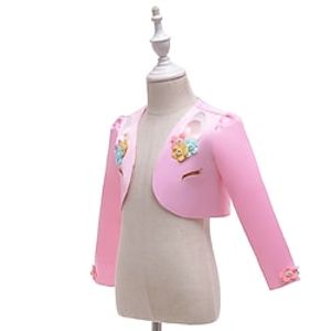 Fairytale Princess Unicorn Coat Party Costume Masquerade Girls' Movie Cosplay Cosplay Halloween White Rosy Pink Top Halloween Carnival Masquerade Polyester World Book Day Costumes miniinthebox