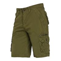 Men's Tactical Shorts Cargo Shorts Shorts Button Multi Pocket Plain Wearable Short Outdoor Daily Going out Fashion Classic Black Wine Lightinthebox - thumbnail