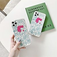 Phone Case For Apple Back Cover iPhone 12 Pro Max 11 SE 2020 X XR XS Max 8 7 Shockproof Dustproof Cartoon Animal TPU miniinthebox - thumbnail