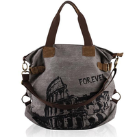Women Retro Canvas Large Capacity Tote Bag Women Retro Canvas Large Capacity Tote Bag