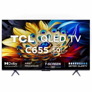 TCL 50 inches 4K Ultra HD Smart QLED Google TV - 50C655