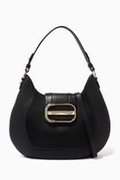 Luna Large Hobo Bag in Calfskin Leather - thumbnail