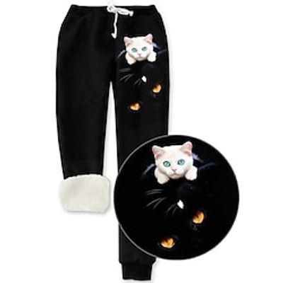 Women's Sweatpants Joggers Full Length Pocket Casual Daily Plus velvet Daily Vacation Black 1# Black S M Fall Winter Lightinthebox Women's Sweatpants Joggers Full Length Pocket Casual Daily Plus velvet Daily Vacation Black 1# Black S M Fall Winter Lightinthebox