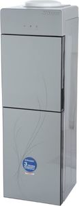 Sonashi Free Standing Water Dispenser w- Stainless Steel, LED Light Indicator, Hot & Cold Water - SWD-54