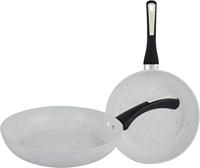 Prestige Endurance Speckled Long-Lasting Non-Stick Twin Pack Fry Pan, White - PR11561