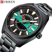 CURREN Men Quartz Watch Creative Minimalist Fashion Business Luminous Calendar Waterproof Decoration Steel Watch Lightinthebox