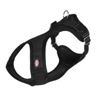 Trixie Comfort Soft Touring Black Harness For Dogs Black XS-S